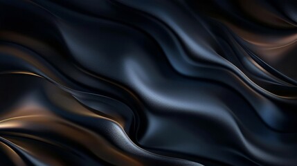 Fototapeta premium Smooth gradients metallic reflections blurred patterns