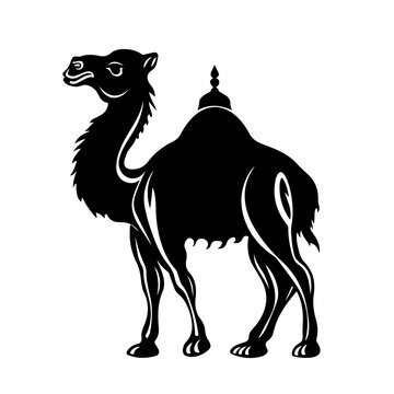 recommend clip art: Asian Camel