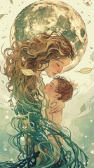 woman in the water
