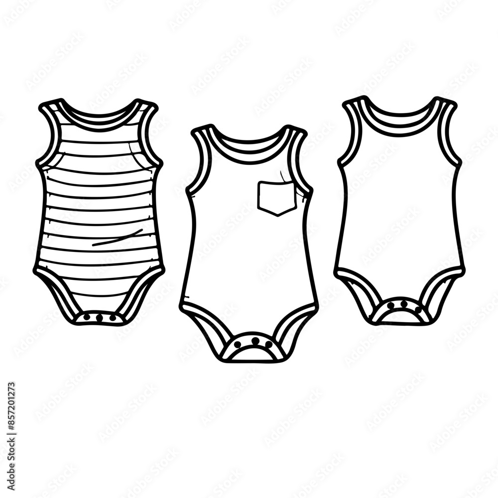 Poster baby rompers