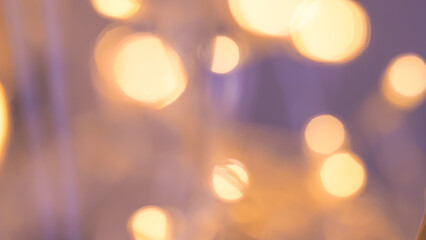 golden blurred bokeh background, festive backdrop