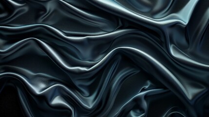 Obraz premium Abstract background luxurious fabric wavy folds of grunge silk with satin velvet texture.