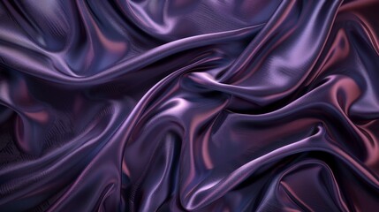 Obraz premium Abstract background luxurious fabric wavy folds of grunge silk with satin velvet texture.