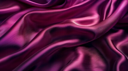 Fototapeta premium Abstract background luxurious fabric wavy folds of grunge silk with satin velvet texture.