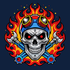 skull-head--harley-davidson-style--biker-logo-styl