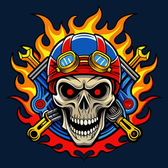 skull-head--harley-davidson-style--biker-logo-styl
