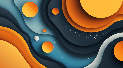 abstract colorful background, geometry gradient, ai_generated