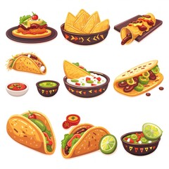 A Delicious Collection of Mexican Food