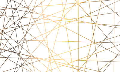 Obraz premium Luxury premium shiny golden geometric lines overlap design for cosmetic product cover background. Vector geometric luxury golden lines for banner, template, book cover, cosmetic product cover. 