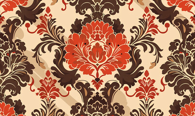 seamless pattern with flowers