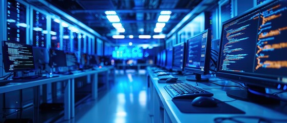 A tech lab dedicated to cybersecurity research