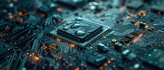 Fototapeta premium Advanced software interface for digital data restoration