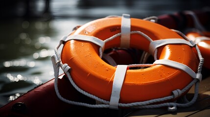 Life preservers are essential safety equipment for boaters