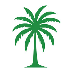 Obraz premium Palm Tree Vector Silhouettes: Tropical Beach Designs