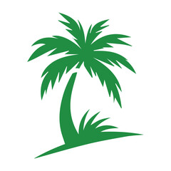 Palm Tree Vector Silhouettes: Tropical Beach Designs