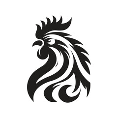 Fototapeta premium Rooster Logo Designs Template, Chicken Head Logo Designs