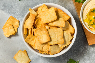 Homemade Crispy Pita Chips