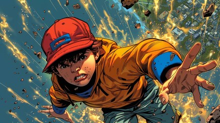 Action-Packed Adventure | Comic Book Artwork