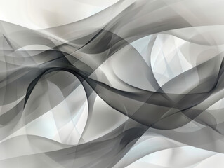 Abstract Grey Background, Generative AI Illustration