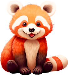Obraz premium red panda