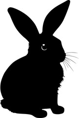 rabbit silhouette