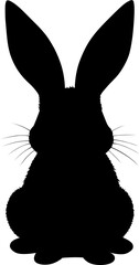 rabbit silhouette