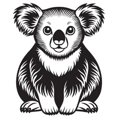 illustration of cartoon Koala