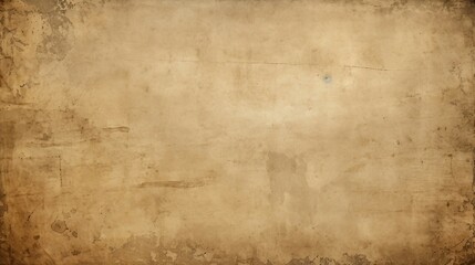 Obraz premium Aged Paper Background With Grungy Borders, Ideal For Retro Projects, Historical Presentations, And Nostalgic Crafts. Generative AI