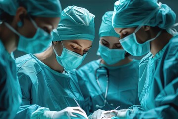 Surgeons Performing Surgery.