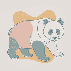 polar bear on a snow