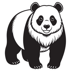 panda bear vector