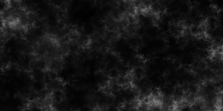 Abstract design with smoke on black overlay effect. Vintage smoky grunge textured grey black slate background. Black smoky texture with abstract washes and brush strokes