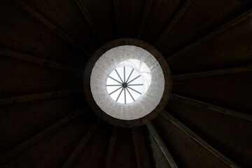 Light coupling of the Chapel of St Joseph and Blessed Adolph Kolping in Germany, Bobingen 20 June 2024