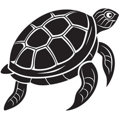 illustration of cartoon turtle