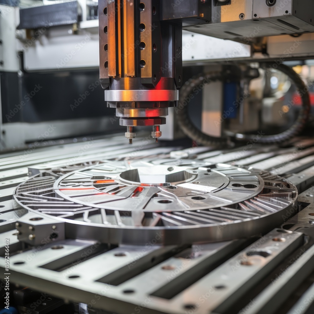 Aufkleber cnc machine crafting drone body with precision engineering and advanced technology