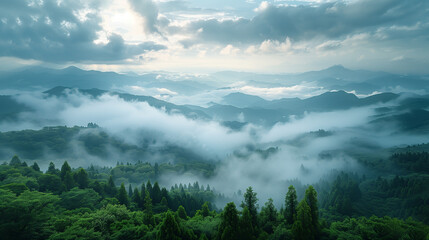 Fototapeta premium Landscape photography, real shot, creativity