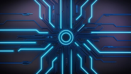Obraz premium abstract technology background