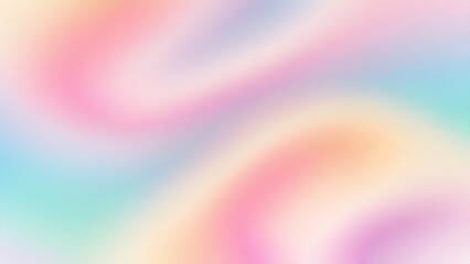 Obraz premium pastel gradient background wiith a soft dreamy feel