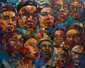 artwork celebrating Juneteenth, AI-generated