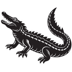illustration of crocodile