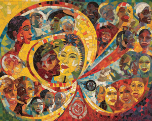 artwork celebrating Juneteenth, AI-generated