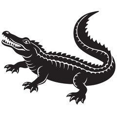 illustration of a crocodile