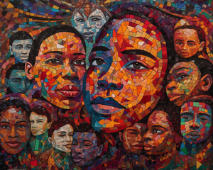 artwork celebrating Juneteenth, AI-generated