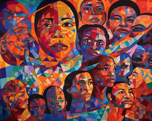 artwork celebrating Juneteenth, AI-generated