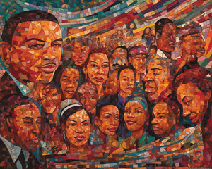 artwork celebrating Juneteenth, AI-generated