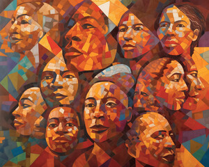 artwork celebrating Juneteenth, AI-generated