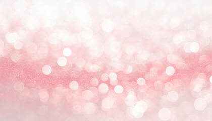 Cute Pink Sparkles Shimmer Bokeh Background Wallpaper