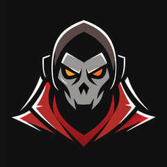 Mascot sport logo character design template for gaming and sport. Mascot logo esport design