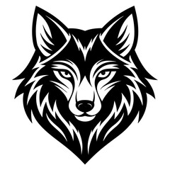 Obraz premium wolf logo design