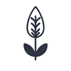 Flowers icon vector design